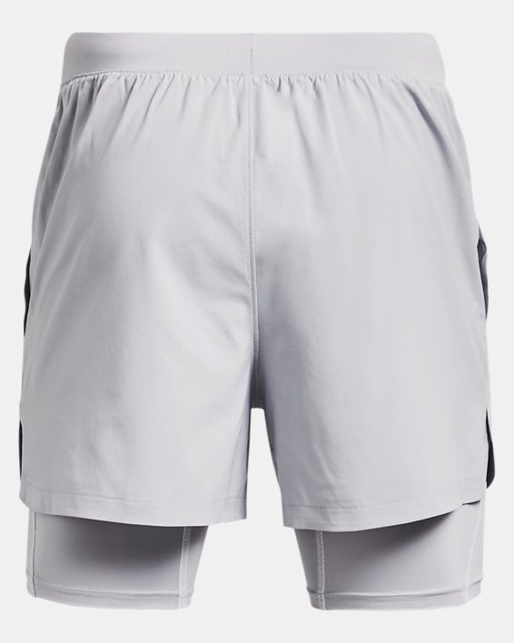 Men's UA Football 2-in-1 Shorts, Gray, pdpMainDesktop image number 6